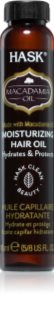 HASK Macadamia Oil olejek nawilżający do nabłyszczania i zmiękczania włosów 18 ml