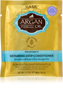 HASK Argan Oil regenerierender Conditioner mit Tiefenwirkung für trockenes und beschädigtes Haar 50 ml