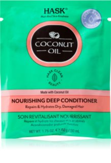 HASK Monoi Coconut Oil après-shampoing revitalisant pour des cheveux brillants et doux 50 ml