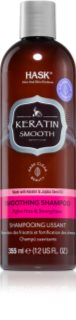 HASK Keratin Protein kisimító sampon sérült, vegyileg kezelt hajra 355 ml