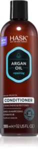 HASK Argan Oil acondicionador revitalizante para cabello maltratado o dañado 355 ml