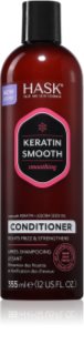 HASK Keratin Protein Smoothing Conditioner Nogludinošs kondicionieris bojātiem un ķīmiski apstrādātiem matiem 355 ml