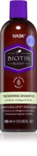 HASK Biotin Boost champú revitalizador para dar volumen al cabello 355 ml