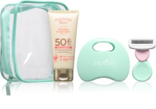 Hawaiian Tropic x Wilkinson Sword Essential Giftset utazási készlet