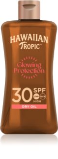 Hawaiian Tropic Glowing Protection Dry Oil suchý olej na opalování SPF 30 100 ml
