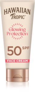 Hawaiian Tropic Glowing Protection Face Cream napozókrém arcra SPF 50 50 ml