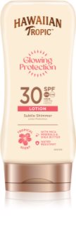Hawaiian Tropic Glowing Protection Sunscreen Lotion lait solaire SPF 30