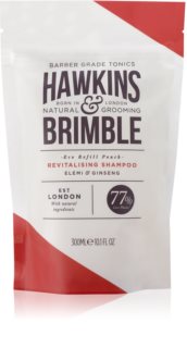 Hawkins & Brimble Revitalising Shampoo Eco Refill Pouch revitalizační šampon pro muže náhradní náplň 300 ml