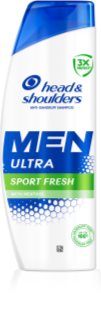 Head & Shoulders Men Ultra Sport Fresh Anti-Dandruff Shampoo for men 300 ml