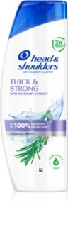 Head & Shoulders Thick & Strong with Rosemary Extract Schampo mot mjäll 400 ml