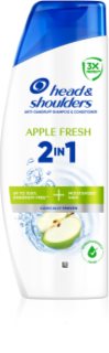 Head & Shoulders Apple Fresh 2in1 Shampoo mit Conditioner gegen Schuppen 400 ml
