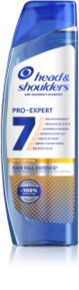 Head & Shoulders Pro-Expert 7 Hair Fall Defense shampoing antipelliculaire et anti-chute à la caféine 250 ml