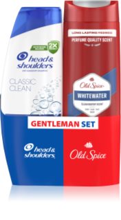 Head & Shoulders Classic Clean + Whitewater sada pre starostlivosť o vlasy a telo pre mužov