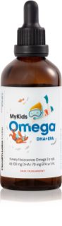 Health Labs Care MyKids Omega krople do prawidłowego funkcjonowania serca i mózgu dla dzieci 100 ml
