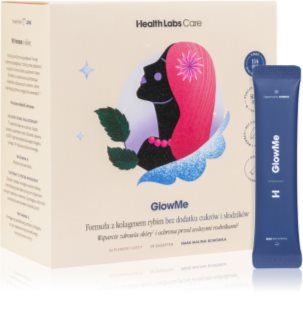 Health Labs Care GlowMe napój kolagenowy instant nadający skórze promienny wygląd smak Raspberry Blueberry 30 szt.