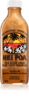 Hei Poa Pure Tahiti Monoï Oil Golden Mother of Pearl ulei multifunctional cu particule stralucitoare 100 ml