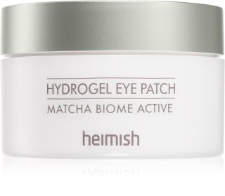 Heimish Matcha Biome Active Hydrogel Eye Patch hydrogel-inlägg för att behandla rynkor, svullnader och mörka ringar 60 st.
