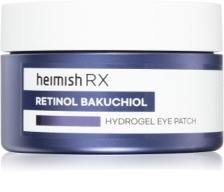 Heimish RX Retinol Bakuchiol Hydrogel Eye Patch hydrogel-inlägg Anti-rynkor och mörka ringar 60 st.
