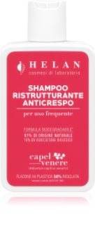 Helan CAPELVENERE Anti-Frizz Restructuring Shampoo изглаждащ шампоан за чуплива и къдрава коса 200 мл.