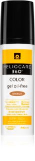 Heliocare 360° Color Gel Oil-Free Beskyttende farvet gel SPF 50+