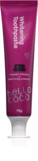 hello coco Whitening Toothpaste Grape bělicí zubní pasta s příchutí 75 g