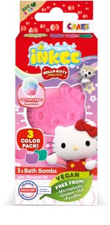 Hello Kitty Bath bomba da bagno per bambini 3x15 g