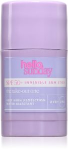hello sunday the take-out one invisible sun stick Beschermende Hydratatie Stick SPF 50+ 25 g