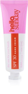 hello sunday the one for your hands Skyddande kräm för händer SPF 30 30 ml