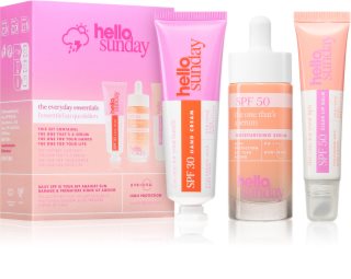 hello sunday the everyday essentials σετ για λαμπερό δέρμα