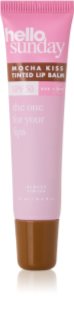 hello sunday the one for your lips tinted lip balm tonizáló ajakbalzsam SPF 50