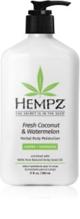 HEMPZ Fresh Coconut & Watermelon leite corporal hidratante 500 ml