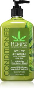 HEMPZ Tea Tree & Chamomile balsamo idratante per capelli 500 ml