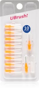 Herbadent UBrush! náhradní mezizubní kartáčky 0,8 mm Orange 10 ks