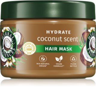 Herbal Essences Coconut Scent Hydrate haj maszk a táplálásért és hidratálásért 300 ml