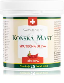 Herbamedicus Koňská mast hřejivá mast s hřejivým účinkem 250 ml