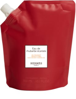 HERMÈS Le Bain Eau de rhubarbe écarlate gel nettoyant mains et corps