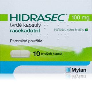 Hidrasec Hidrasec 100mg tvrdé kapsuly na liečbu hnačky 10 tbl