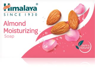 Himalaya Herbals Almond Moisturizing palasaippua kosteuttava 75 g