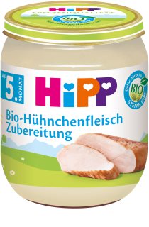Hipp BIO kuracie mäso detský príkrm 125 g