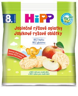 Hipp BIO jablčné ryžové oblátky 30 g