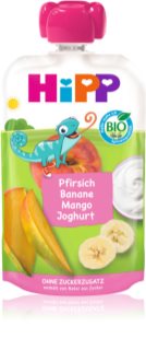 Hipp BIO Broskev-Banán-Mango-Jogurt ovocný príkrm 100 g