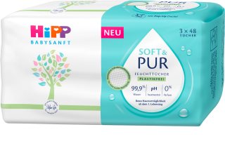 Hipp Soft & Pur vlhčené čistiace obrúsky pre deti od narodenia