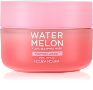 Holika Holika Watermelon Mask intenzivna nočna maska za hitro regeneracijo suhe in dehidrirane kože 50 ml