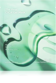 Holika Holika The Real CICA Gel Mask Beroligende ansigts sheetmaske med fugtgivende virkning 35 g
