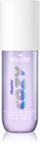 Hollister Feelin' Cozy parfumeret spray til krop og hår til kvinder Marshmallow 198 ml