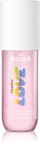 Hollister Feelin' Love parfumeret spray til krop og hår til kvinder Raspberry 198 ml
