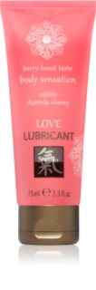 HOT Shiatsu Love gel lubrifiant saveur