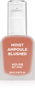 House of Hur Moist Ampoule Blusher tekutá lícenka odtieň 01 Nude Beige 20 ml