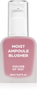 House of Hur Moist Ampoule Blusher tekutá tvářenka odstín 04 Lavender Flush 20 ml