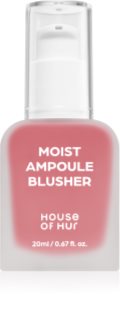 House of Hur Moist Ampoule Blusher tekutá tvářenka odstín 06 Cherry Blossom 20 ml